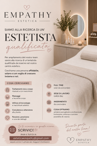 ESTETISTA QUALIFICATA -