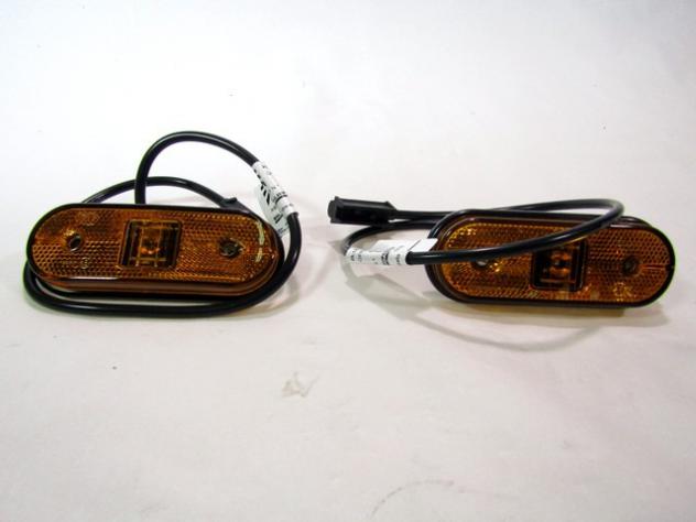 3574000 COPPIA LUCE DI INGOMBRO LED 24V EUROLITES RICAMBIO NUOVO - Foto 2