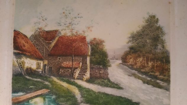 Quadro litografia di Henry Dupont - Foto 4