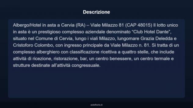 Immobile in asta di 11660 m² con più di 5 locali in vendita a Cervia - Foto 9
