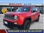 Jeep Renegade 2.0 Mjt 4WD Active Drive Sport TAGLIANDO E GARANZIA INCLUSI