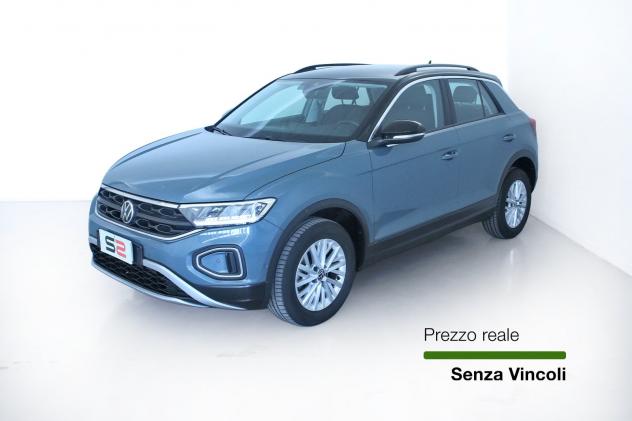 Volkswagen T-Roc 1.0 TSI Life / Fari LED - Park Assist - Adaptive Cruise Control - Climatronic trizona - Digital Cockpit - Tetto in contrasto nero