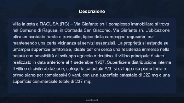 Immobile in asta di 222 m² con più di 5 locali in vendita a Ragusa - Foto 15