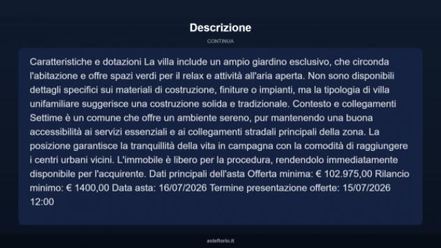 Immobile in asta di 830 m² in vendita a Settime - Foto 4