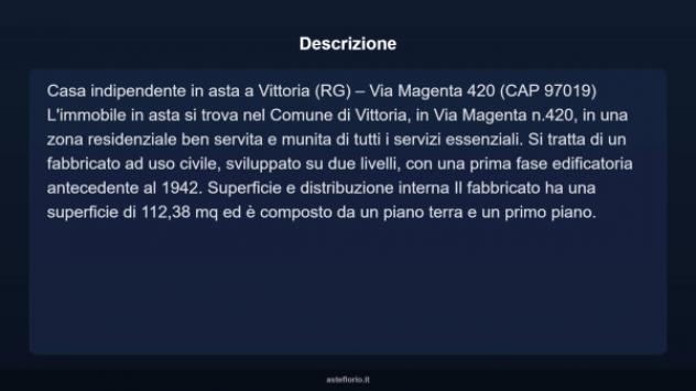 Immobile in asta di 112 m² in vendita a Vittoria - Foto 3