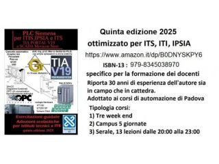 corso Siemens TIA PORTAL V21 - campus oppure serale oppure week end