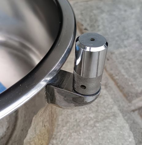Pentola VAPOR CONTROL in acciaio inox, diametro interno cm. 26 - Foto 4