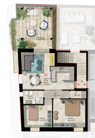 Appartamento in vendita a Cascina 80 mq Rif: 1393947