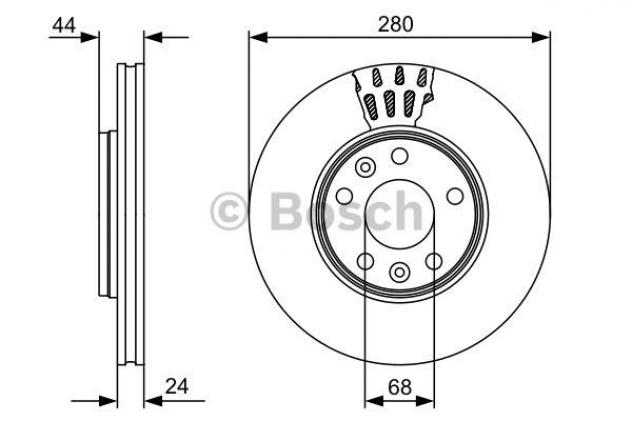 Bosch Disco  Freno 986479553
