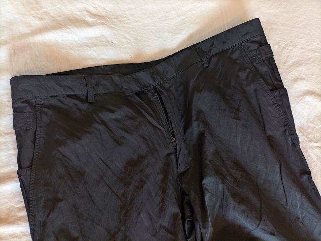 Pantaloni leggeri estivi neri Max Casoli 56 - Foto 3