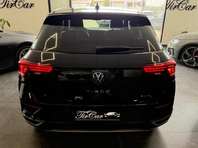 VOLKSWAGEN T-ROC 2.0 DSG 4MOTION 150CV PELLE NAVI CAM ANNO 2022 - Foto 5