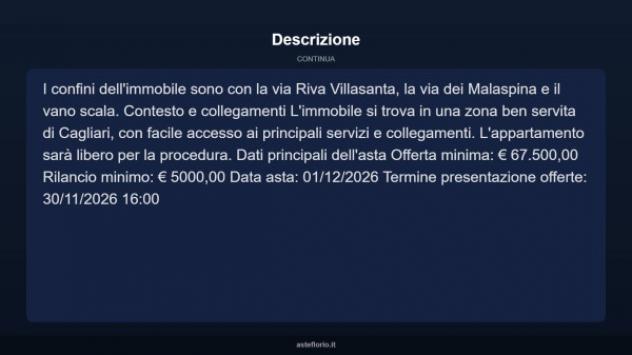 Immobile in asta di 70 m² in vendita a Cagliari - Foto 4