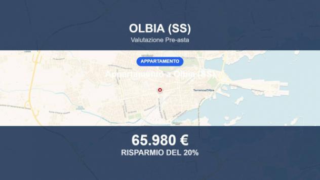 Immobile in asta di 123 m² in vendita a Olbia