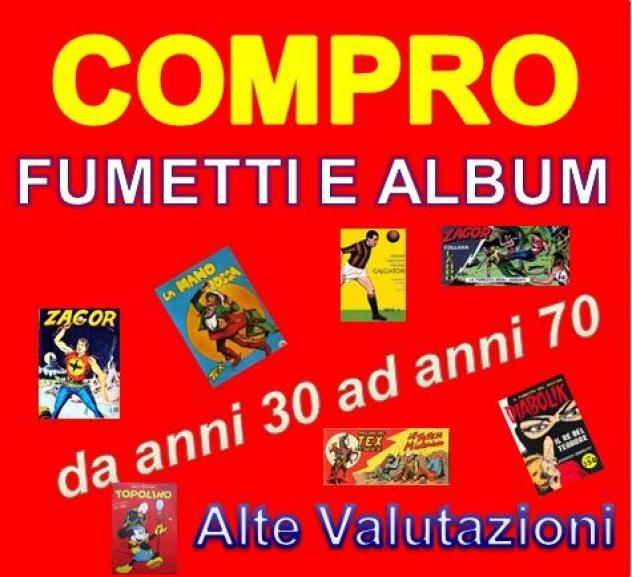 Fumetti ed Album Calciatori da collezione