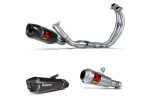 Scarico Akrapovic Slip on Titanio carbonio Evolution Line collettori