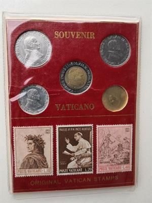 Numismatica e filatelia Città del Vaticano anni '80.