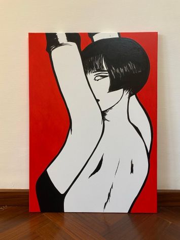Quadro Pop Art dipinto a mano di Valentina Crepax - Foto 2