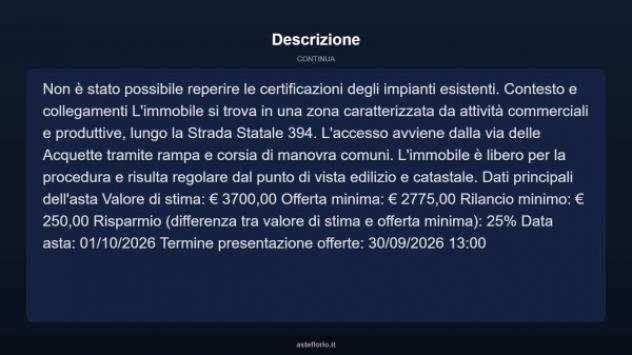 Immobile in asta di 12 m² in vendita a Cuveglio - Foto 4