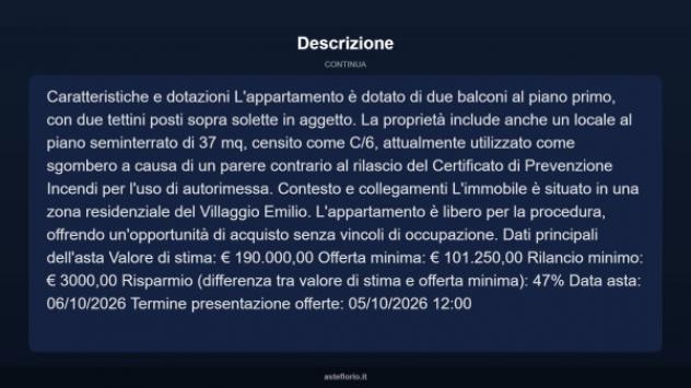 Immobile in asta di 113 m², box auto in vendita a Collesalvetti - Foto 9