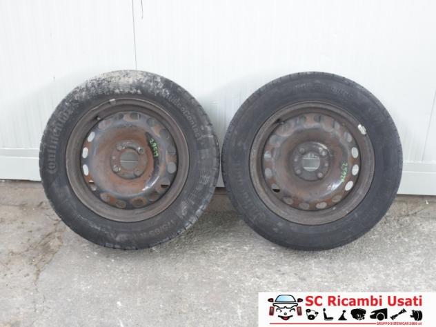 Kit 2 Cerchi In Ferro 14 Fiat 500 - 29529 - Foto 5