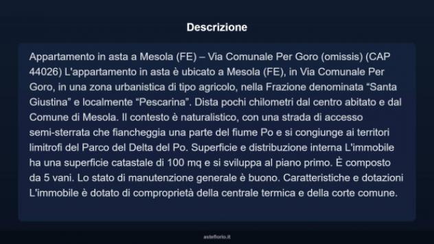 Immobile in asta di 100 m² in vendita a Mesola - Foto 4