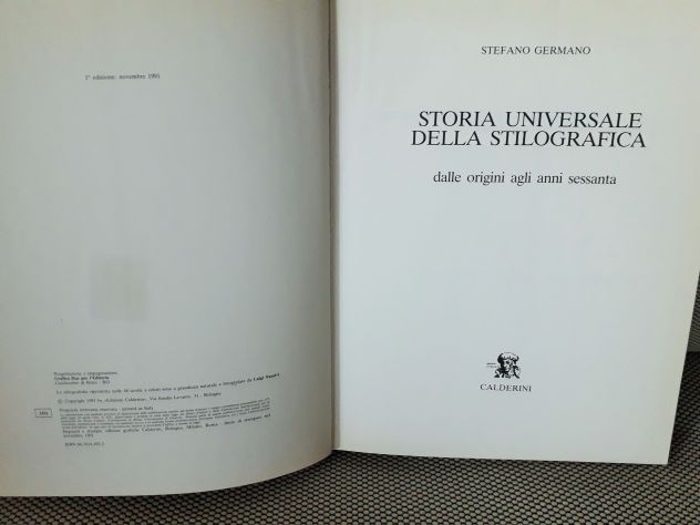 GERMANO Stefano Storia universale della stilografica dalle origini agli anni ses - Foto 2