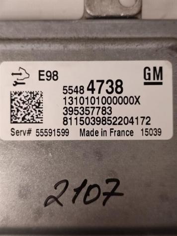CENTRALINA MOTORE OPEL Astra J S. Wagon 55484738 diesel 1598 (11) - Foto 3