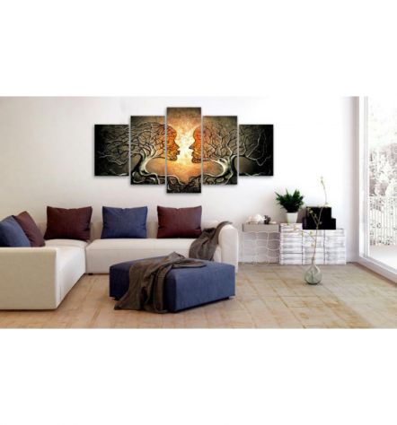 Quadro Alberi Marroni 100x50 E 200x100 ARREDALACASA - Foto 2