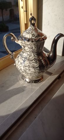 Teiera e lattiera in porcellana bavarese - Foto 4