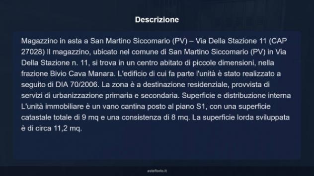 Immobile in asta di 8 m² in vendita a San Martino Siccomario - Foto 6