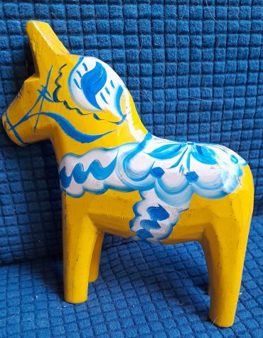 Cavallino svedese dala 13x12 giallo - Foto 5