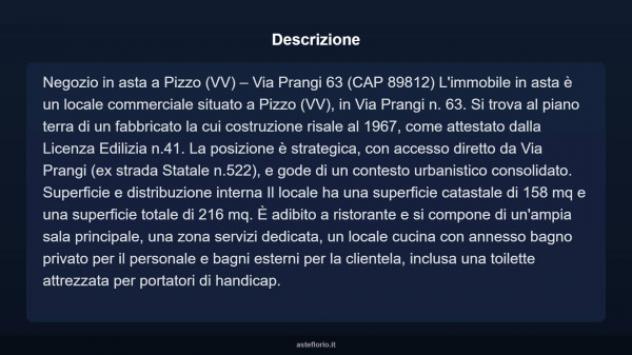Immobile in asta di 158 m² in vendita a Pizzo - Foto 3
