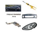 Porsche Panamera musata cofano airbag fanale led freni dischi 2014 15 2016