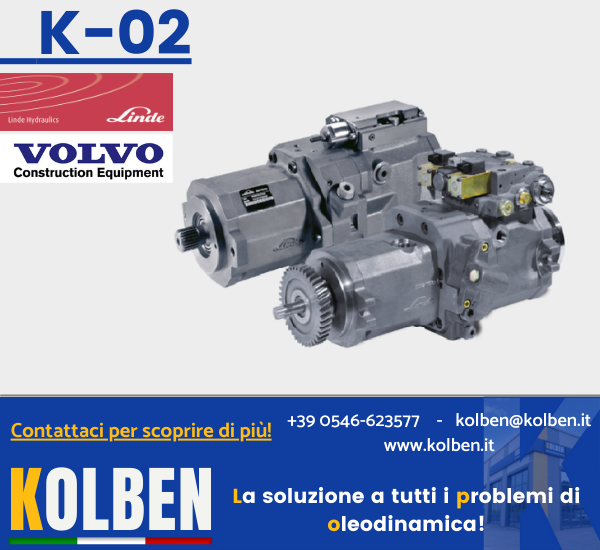 Pompa Linde per Volvo EW140B - Foto 2