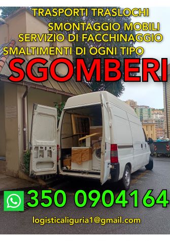Trasporti traslochi sgomberi