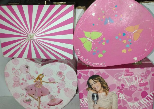 LOTTO DI 4 COFANETTI CIN CARILLON PER BAMBINE USATI - 1 A SCELTA TRA I 4 - Foto 7