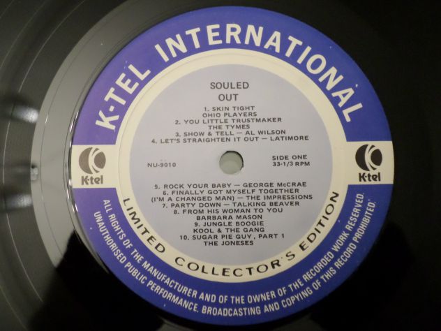 SOULED OUT 20 Original Hit 1975 - LP / 33 giri Bill Withers, Chi-Lights - K-tel - Foto 3