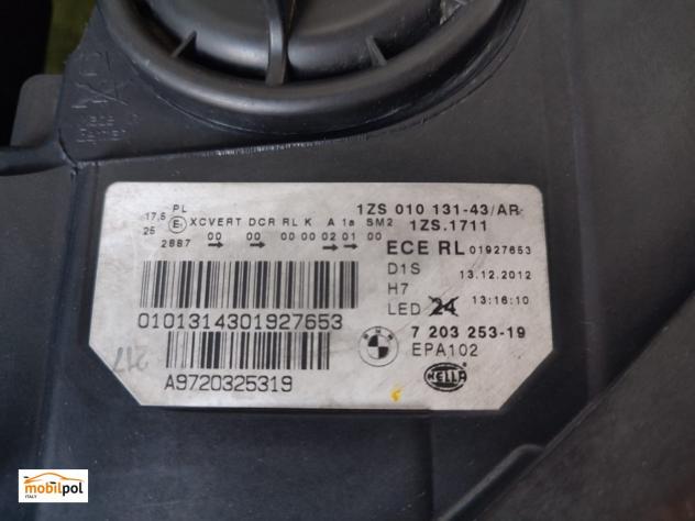 BMW 5 F10 11 Fari Paraurti Cintura cofano anteriore 12260 - Foto 6