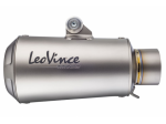 Terminale di  scarico Leovince Lv 10 carbon fiber Titanium Black
