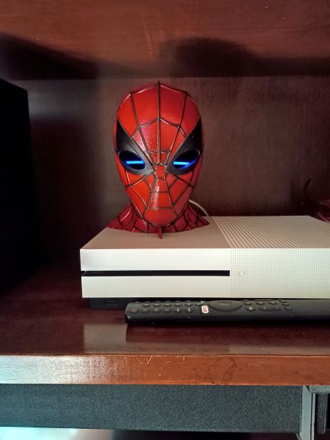 Supporto Alexa Echo Dot 5 - Maschera Spider-Man - Foto 2