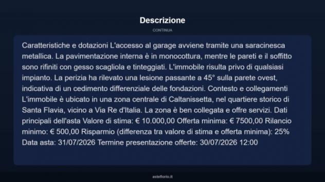 Immobile in asta di 17 m² in vendita a Caltanissetta - Foto 9