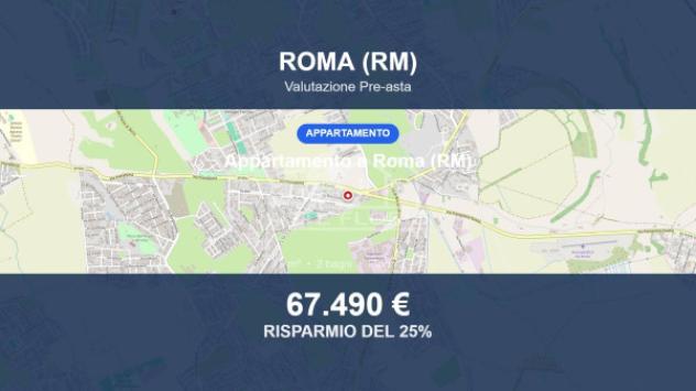 Immobile in asta di 79 m², box auto in vendita a Roma
