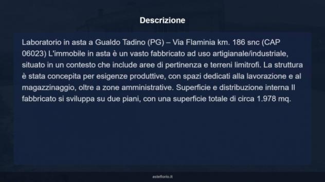 Immobile in asta di 2338 m² in vendita a Gualdo Tadino - Foto 5
