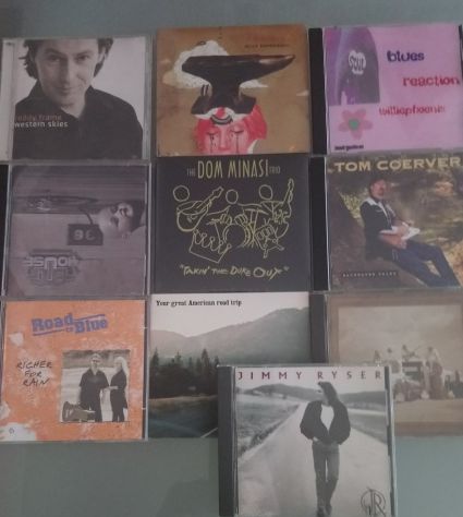 10 CD ORIGINALI MUSICA ROCK BLUES