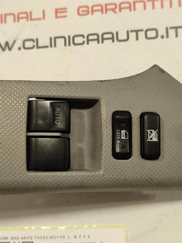 PULSANTIERA ANTERIORE SINISTRA TOYOTA Yaris Verso Serie 832-4A72 74232-0D110 2ZRFE (0307) - Foto 2