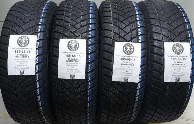 4 GOMME 185 65 15 GT RADIAL A72173