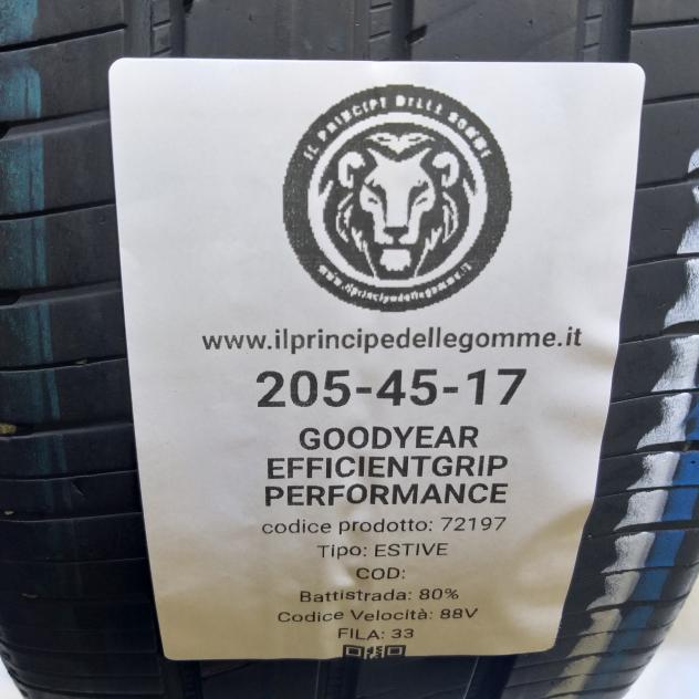 2 GOMME 205 45 17 GOODYEAR A72197 - Foto 2