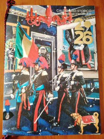 Calendario Storico Arma Dei Carabinieri 2026 Con Busta E Cordoncino - Nuovo - Foto 8