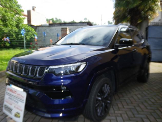 Jeep Compass 1.3 Turbo T4 240 CV PHEV AT6 4xe S - FOUL OPTIONAL INTERNI IN PELLE RISCALDATI.. - Foto 5