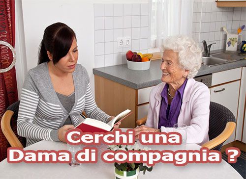 Servizi e disbrigo commissioni varie - Dama di compagnia Accompagnamento anziani
